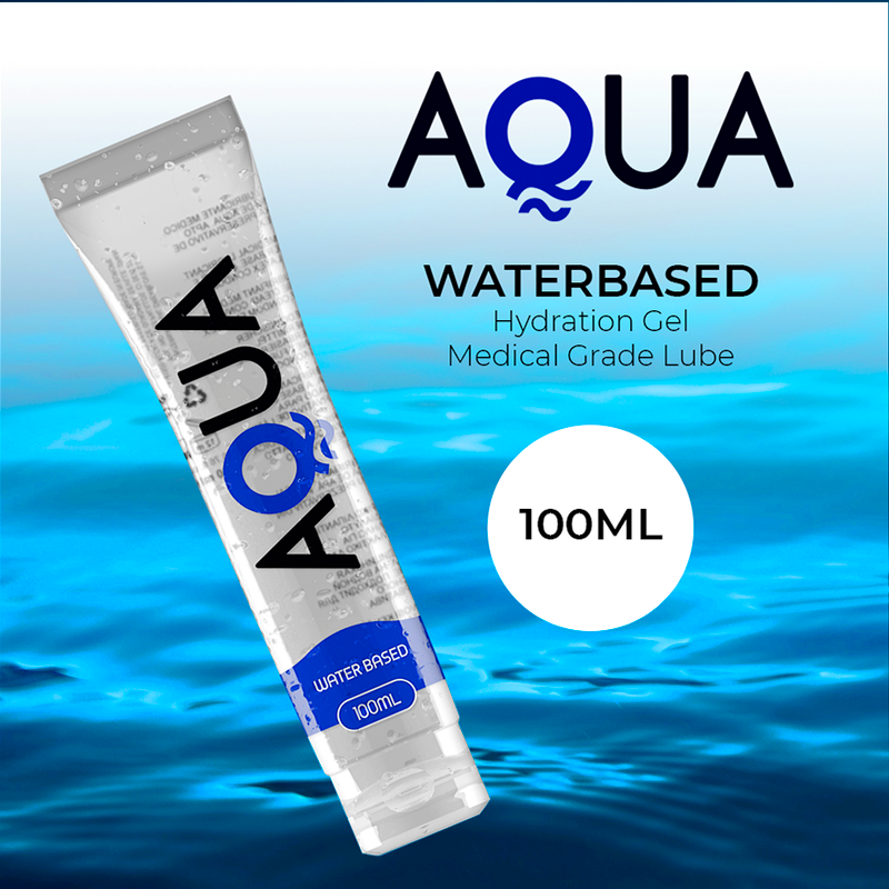 Aqua quality - lubrifiant à base d''eau 100 ml