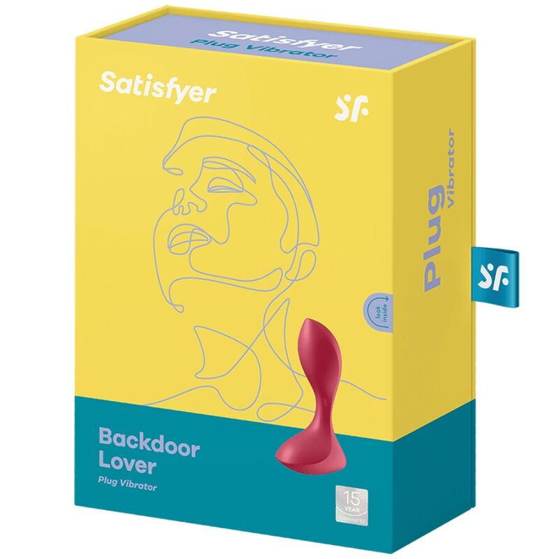Plug Anal Vibrant Backdoor Lover Rouge - Satisfyer