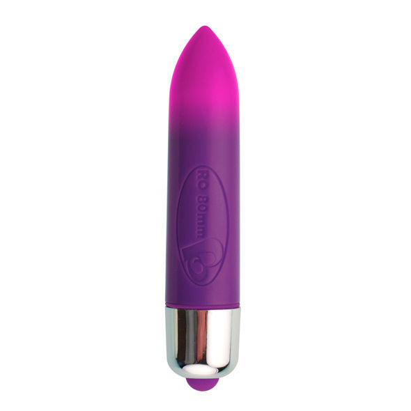Rocks off Stimulateur bullet Touch of Velvet Violet et rose