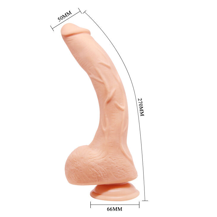 Baile - Gode avec Ventouse Réaliste Jack - 26 cm
