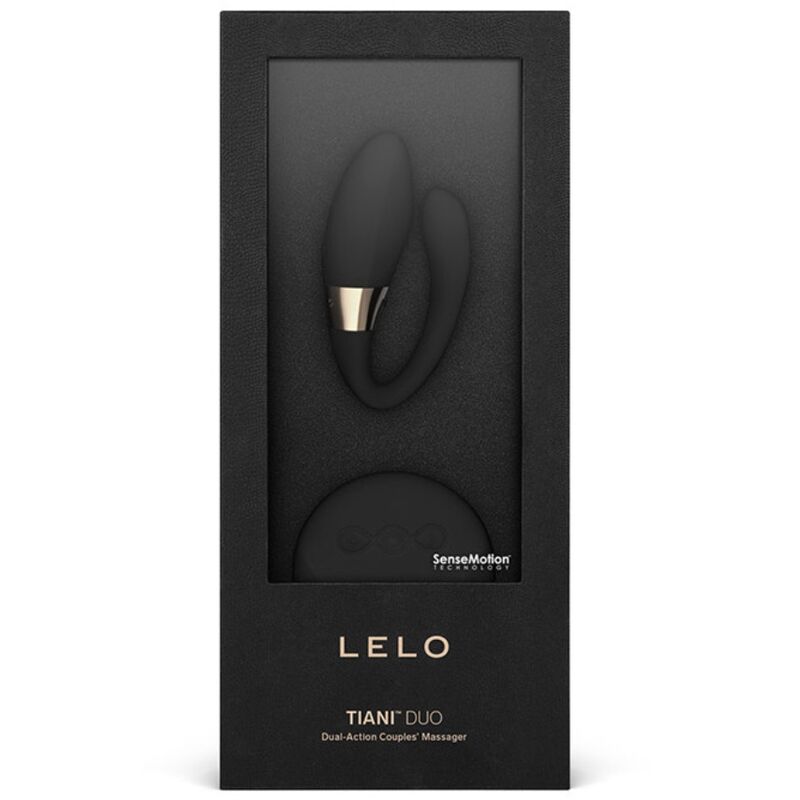 LELO - Vibromasseur pour couples télécommandé Tiani Duo - Noir