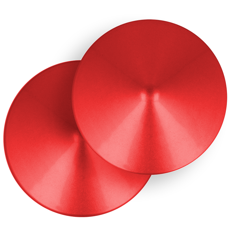 Ohmama – Couvre tétons Ronds Rouge