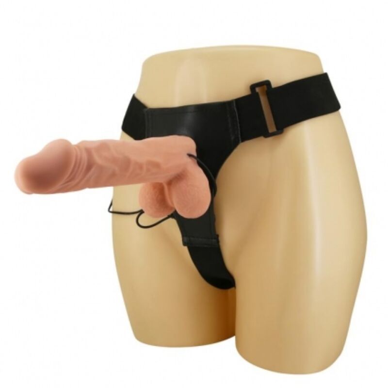 Baile - Gode Ceinture XL Réaliste et Vibrant - 24 cm