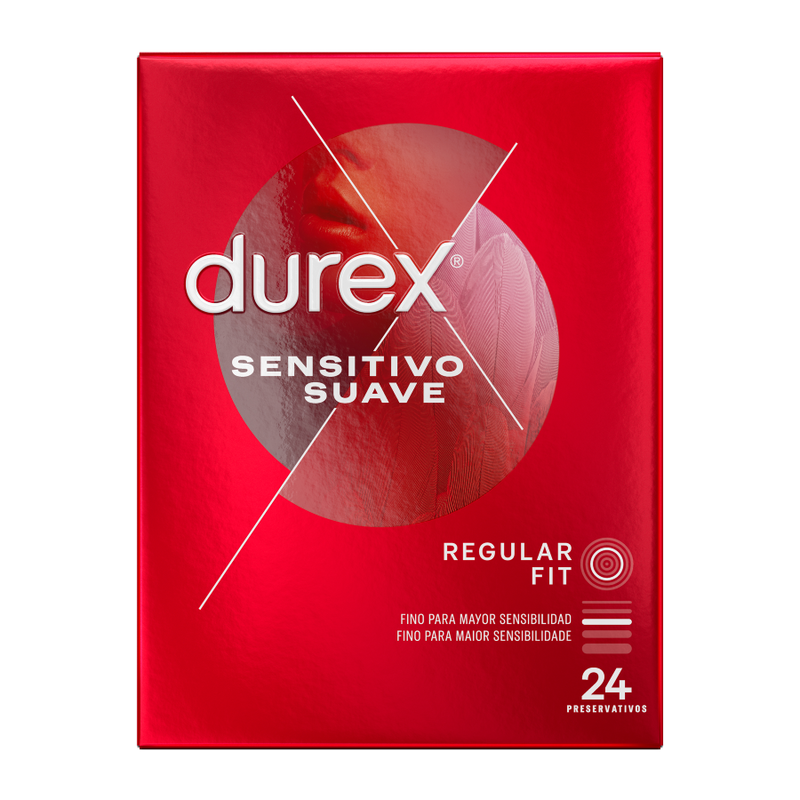 Préservatifs Durex Sensitive Soft Ultra Fins - Boîte de 24