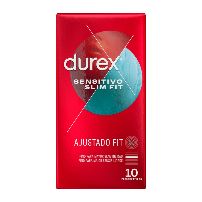 Préservatifs Durex Sensitive Soft Slim Fit Boîte 10 - Durex