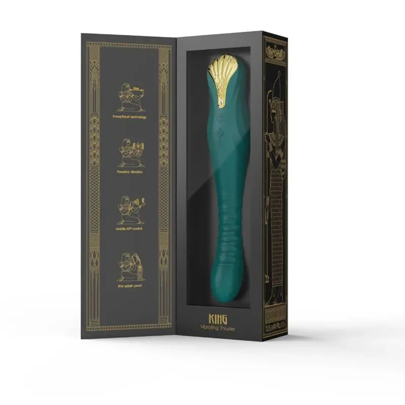 Zalo - Vibromasseur Va-et-Vient King Vibrating Thruster - Vert