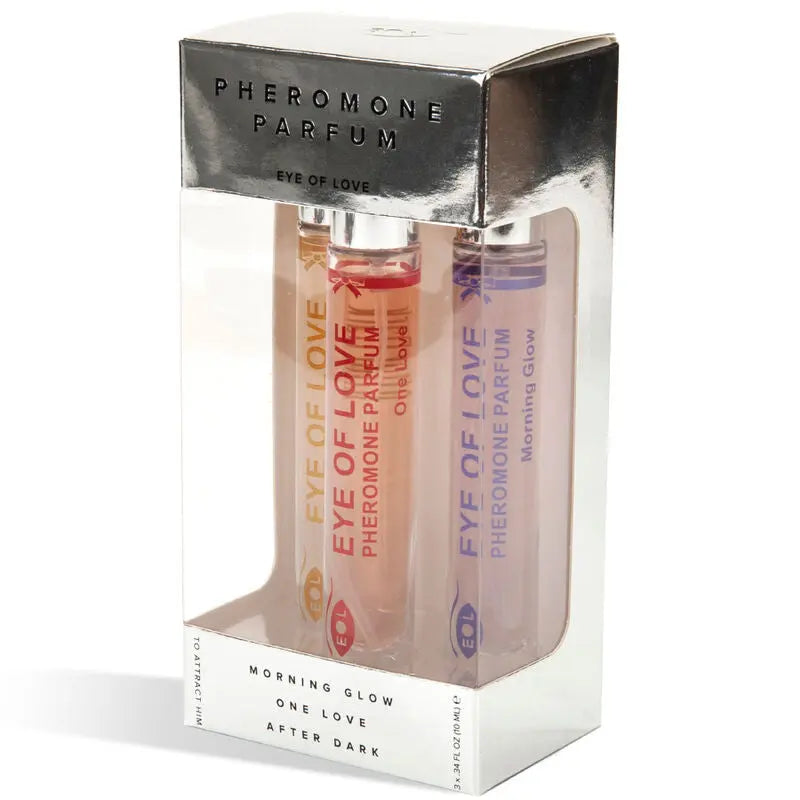 Eye of Love – Coffret Parfum aux Phéromones – 3 Senteurs