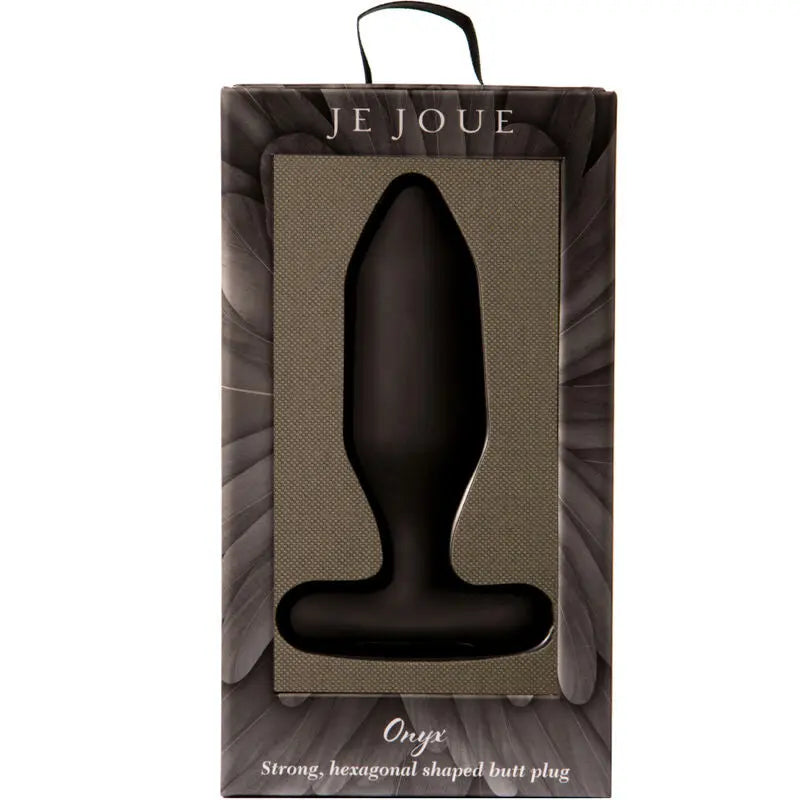 Je Joue - Plug Anal Vibrant Onyx - Noir