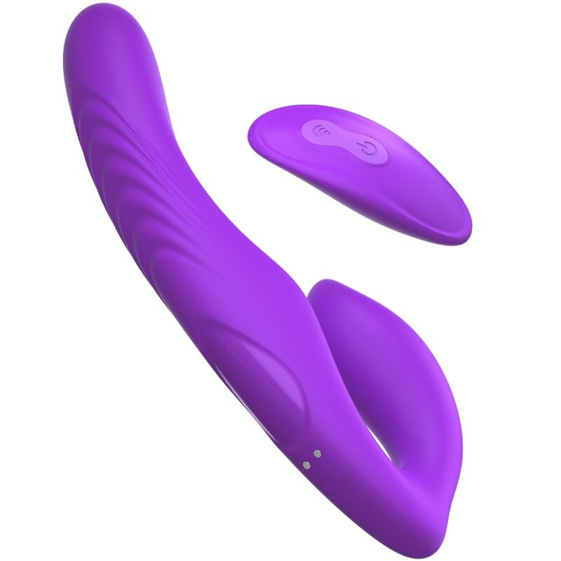 Strapless Strap-On Double Pénétration 9 Modes Violet - Fantasy For Her
