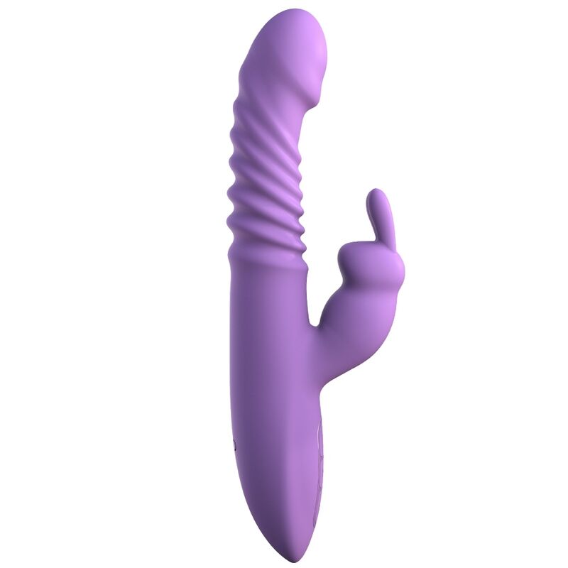 Stimulateur Lapin Clitoridien Chauffant avec Oscillation et Vibration Violet - Fantasy For Her