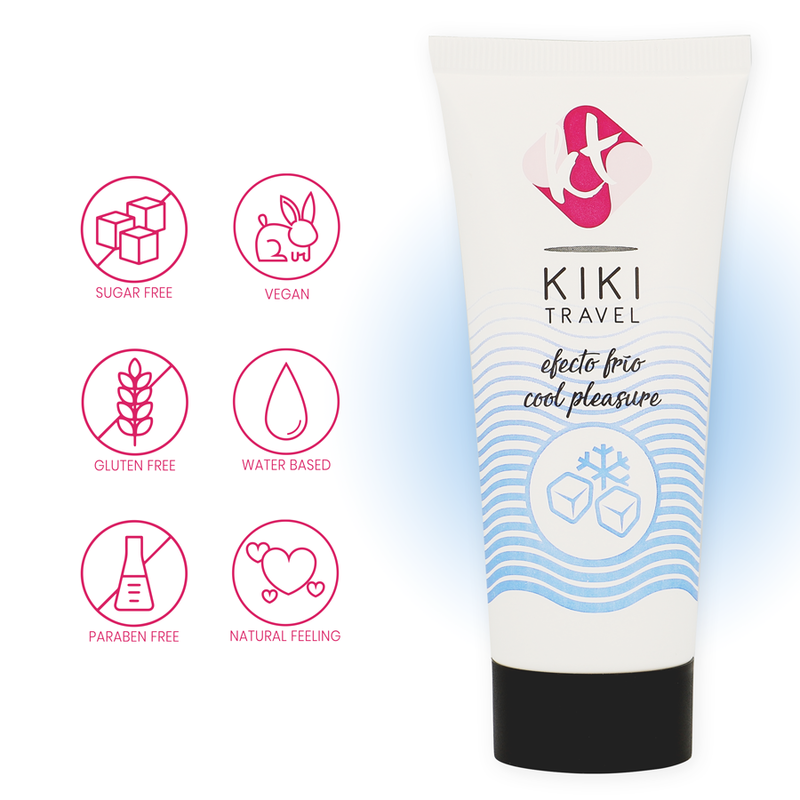 Kikí Travel - Lubrifiant effet Froid - 50 ml