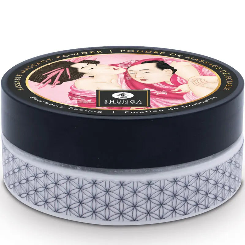 Shunga - Poudre Corporelle Framboise & Plumeau Douceur