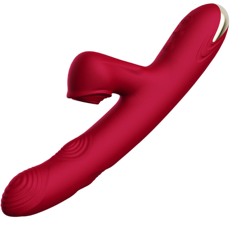 Vibrateur Rabbit Bump Bourgogne - Armony