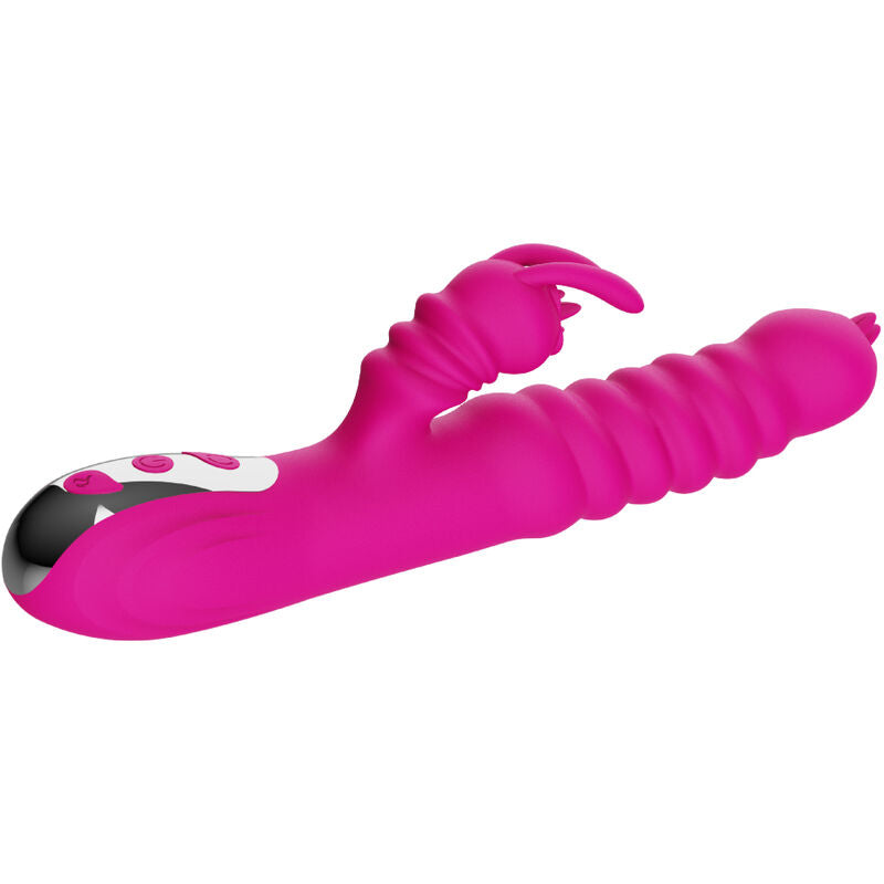 Armony – Vibromasseur Rabbit Multifonction avec Effet Chauffant Fuchsia