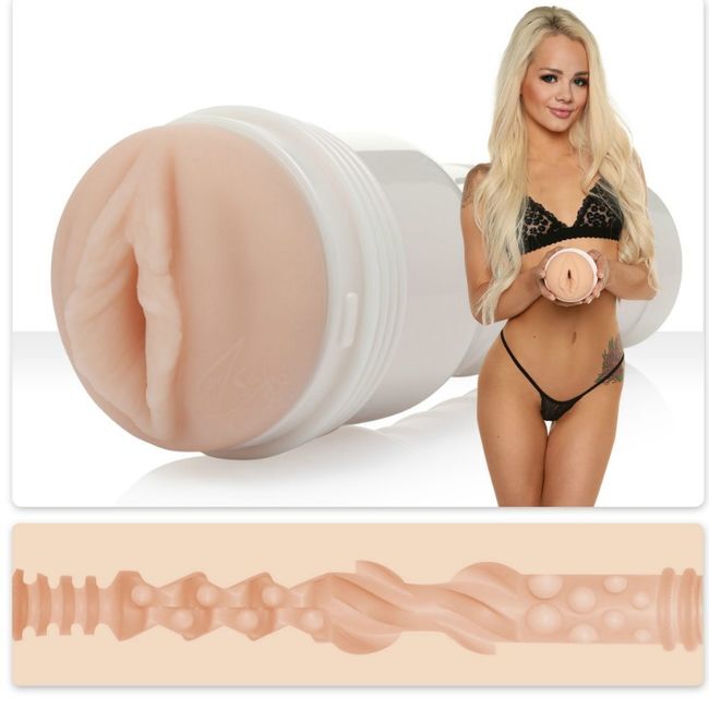 Fleshlight – Pack Masturbateur Automatique + Vagin Elsa Jean + Lubrifiant