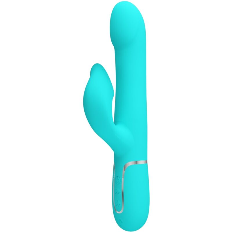 Pretty Love – Vibromasseur Rabbit Coale Multifonction 4 en 1 Violetdre