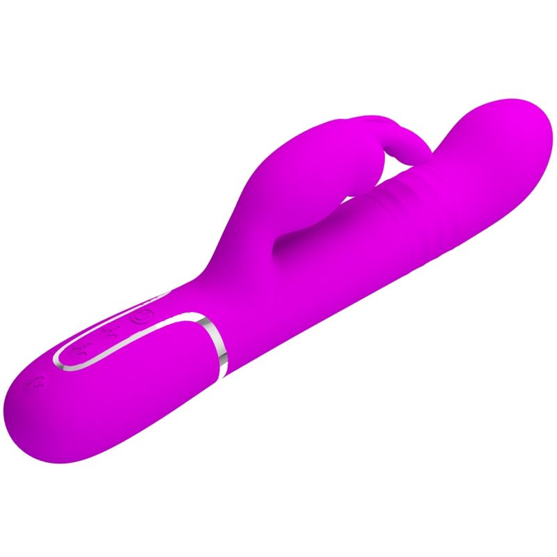 Pretty Love – Vibromasseur Rabbit Coale Multifonction 4 en 1 Violet