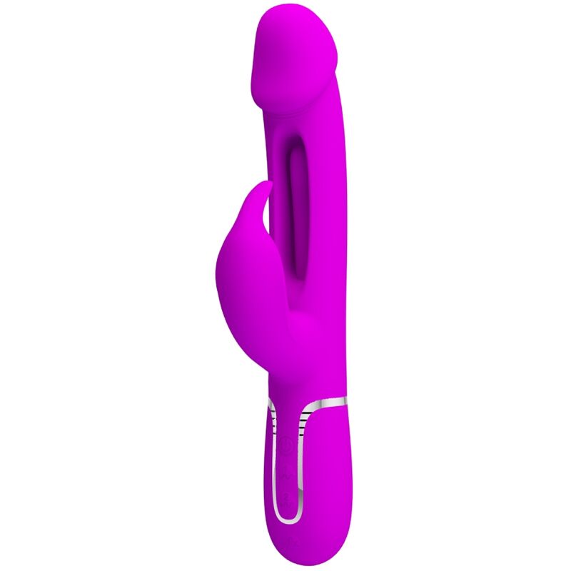 Pretty Love – Stimulateur Rabbit Multifonction 3 en 1 Dejon Fuchsia