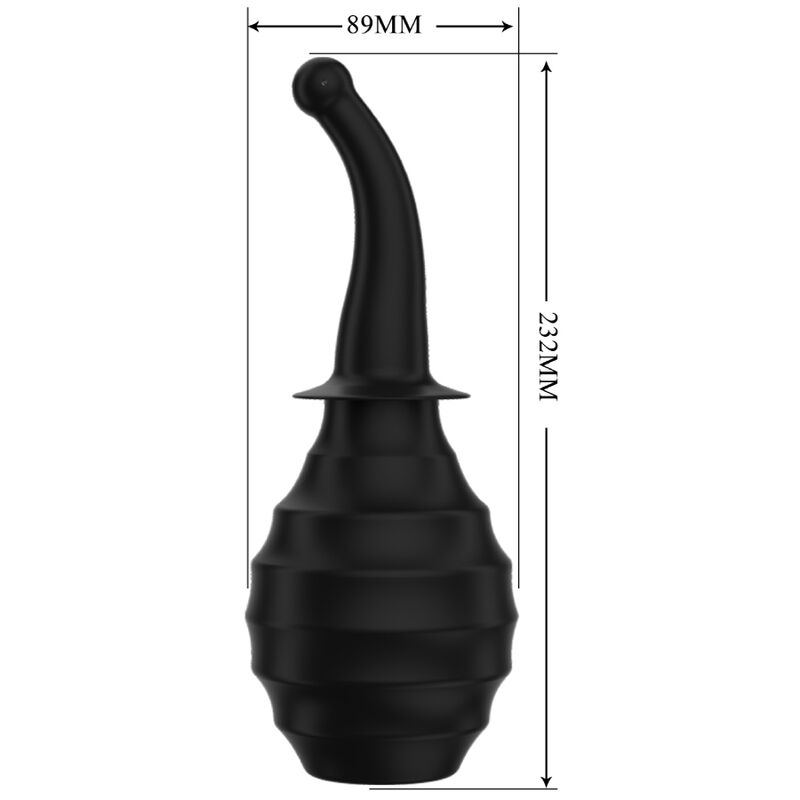 Mr Play Douche Anale BLKM6 Super Power Noir