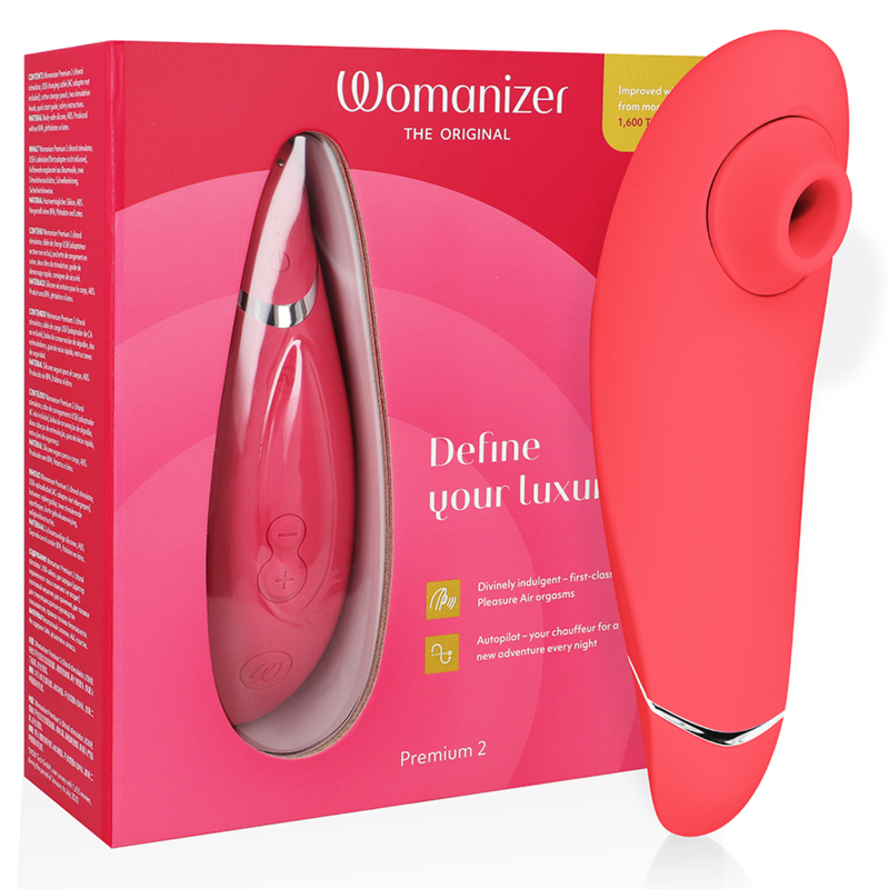 Womanizer - Premium 2 Stimulateur clitoridien | Rose