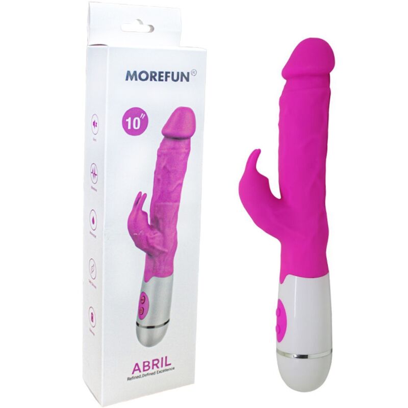 Armony – Vibromasseur Rabbit Réaliste Abril 16 Vitesses Rose