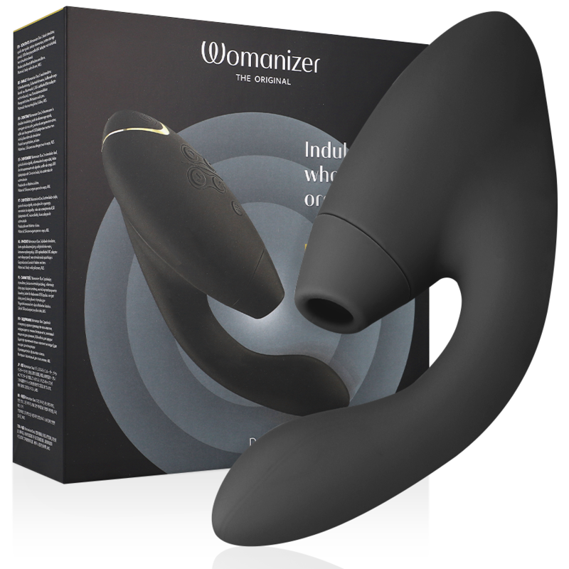 Womanizer - Duo 2 Double Stimulation du Clitoris | Noir