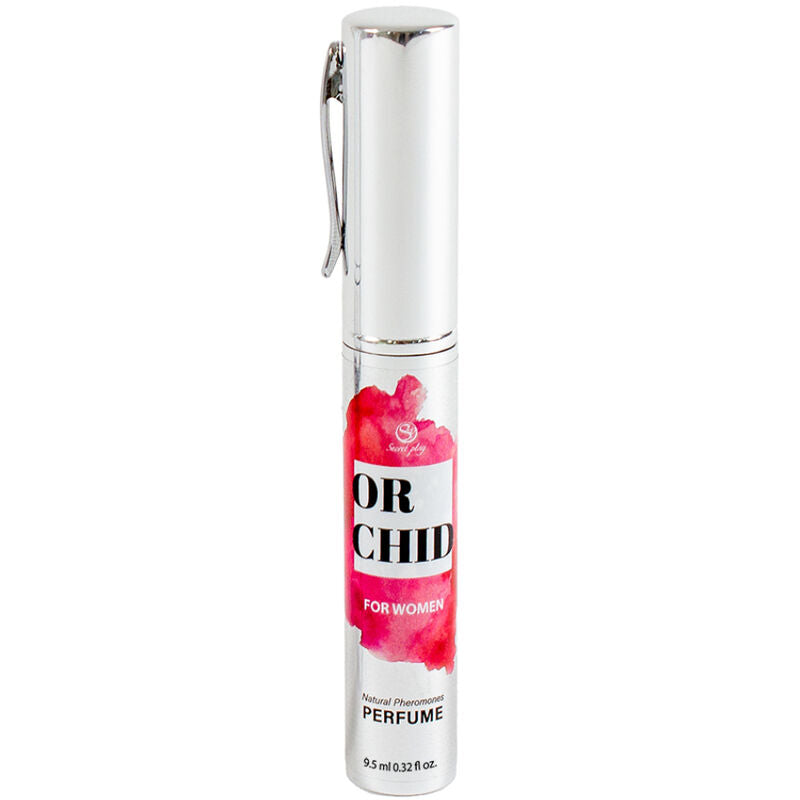 Secret Play – Parfum aux Phéromones Naturelles Orchidée Format Voyage – 9,5 ml