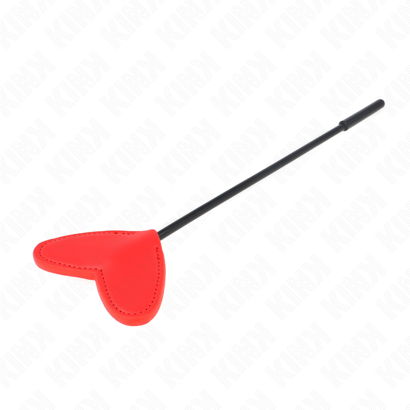 KINK - Paddle en Forme de cœur Rouge - 33 cm