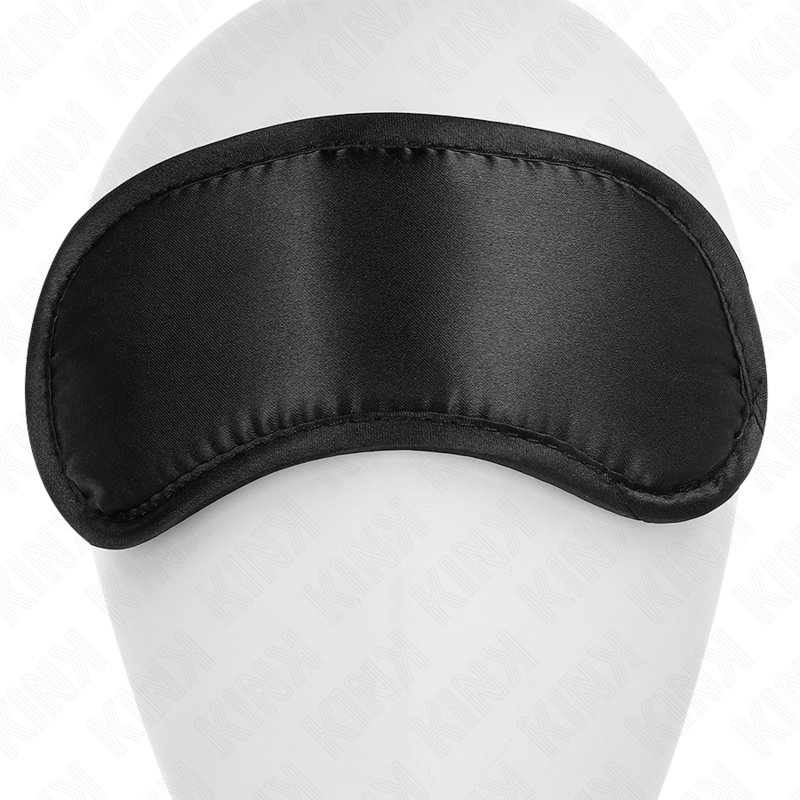 Kink - Bandeau pour les yeux en satin - Noir