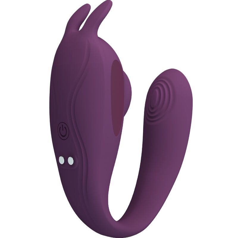 Stimulateur Couples Shey Connecté Violet - Pretty Love