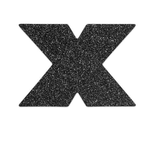Bijoux Indiscrets – Nippies Croix Noir – Modèle Flash