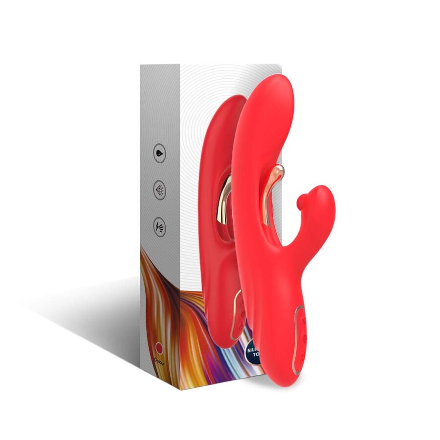 Vibrateur Stimulateur Point G Armony Langue Oscillante Rouge