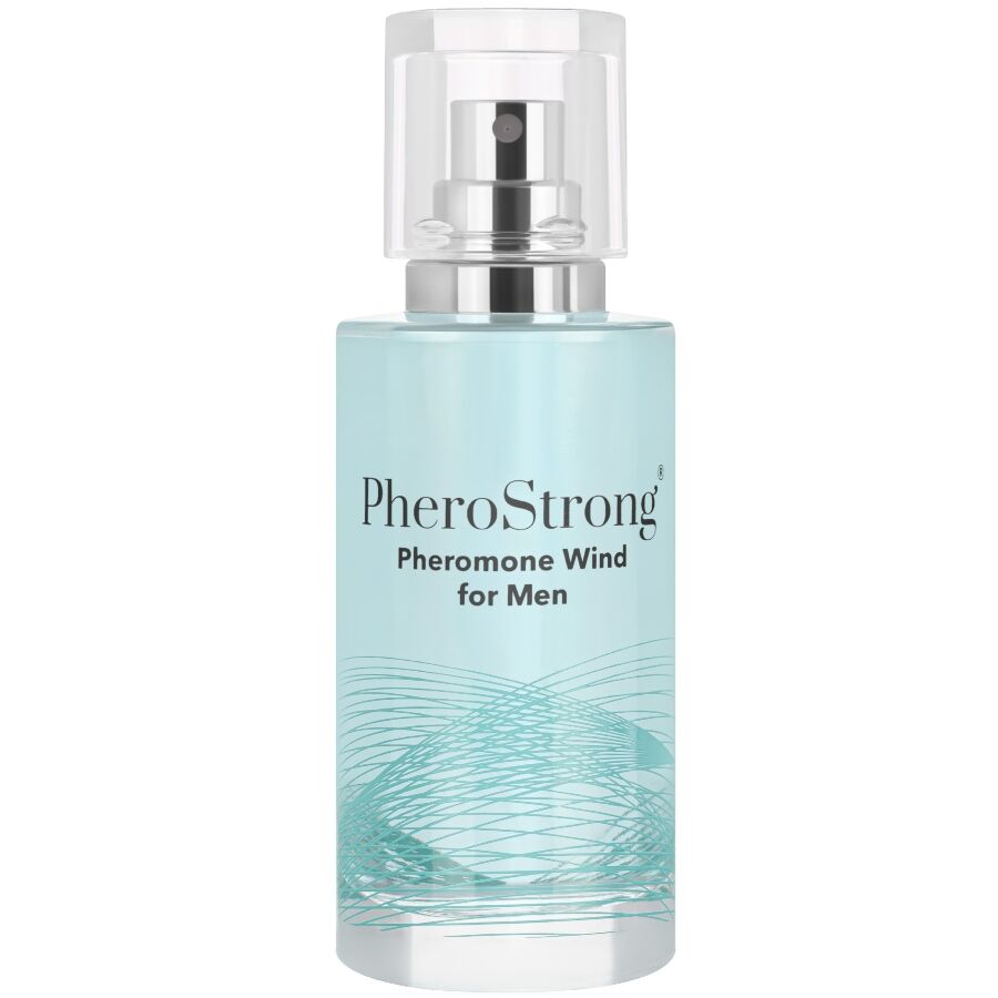PheroStrong - Parfum aux Phéromones pour Hommes Wind - 50 ml