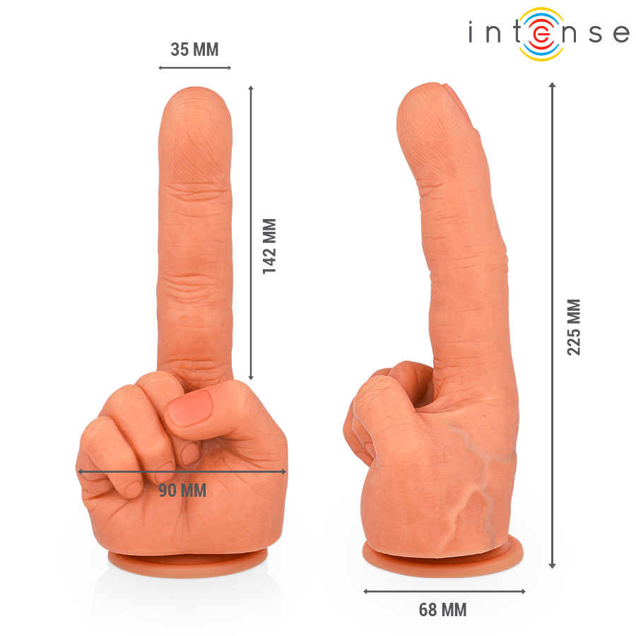 Stimulateur Point G Hubert Main Flexible 14,2 cm - Intense