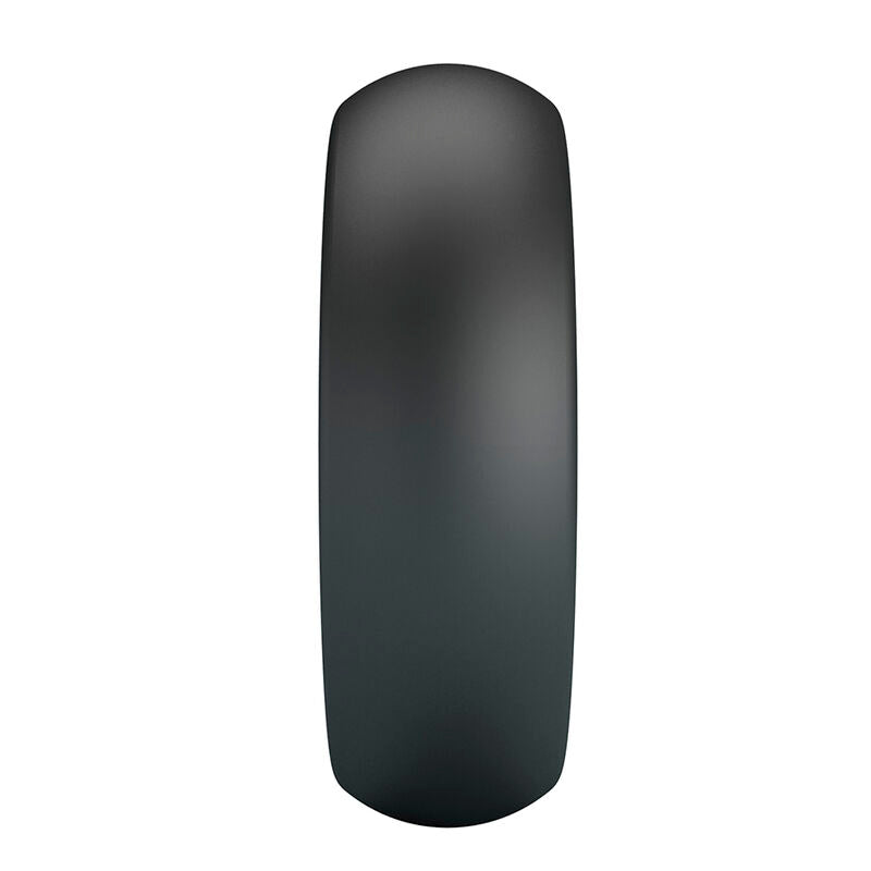 Anneau Pénien Elio en Silicone Noir - Crazy Bull