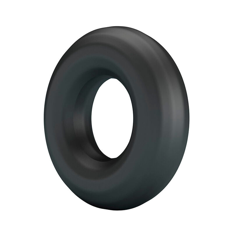 Anneau Pénien Urban en Silicone Ultra Doux Noir - Crazy Bull