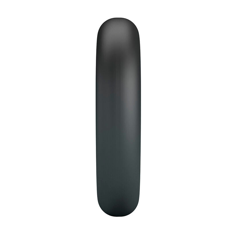 Anneau Pénien Vesper en Silicone Ultra Doux Noir - Crazy Bull