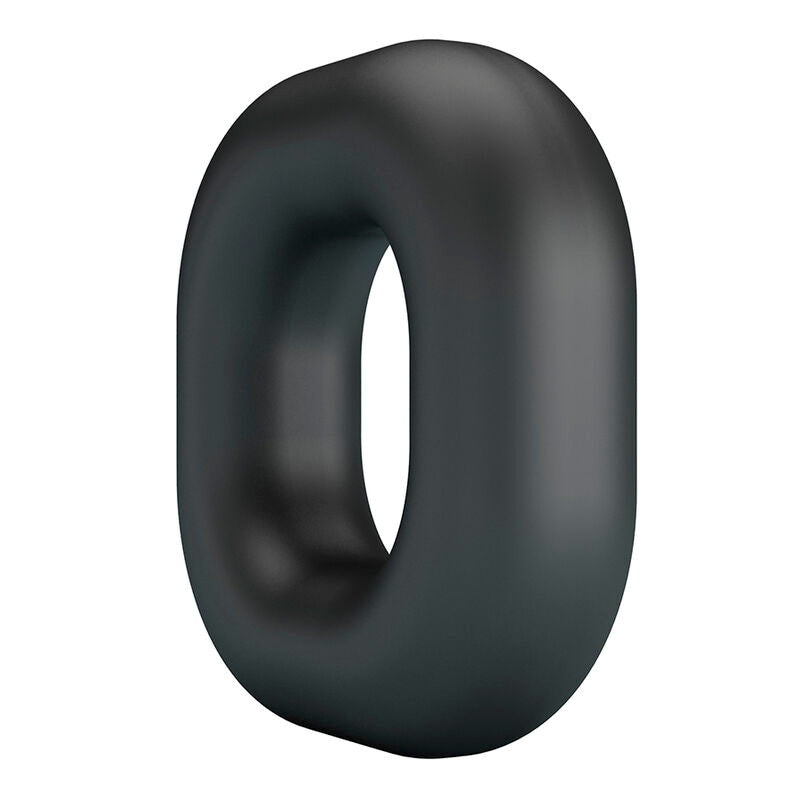 Anneau Pénien Walden en Silicone Doux Noir - Crazy Bull
