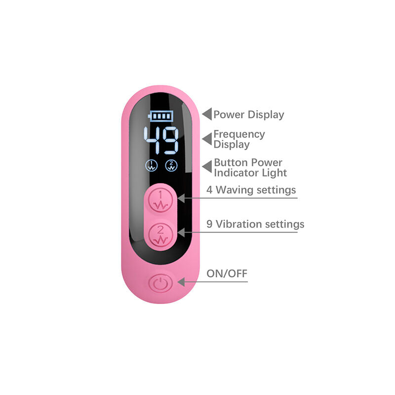 Vibromasseur Rabbit Bella avec Stimulateur Papillon et LED Rose - Pretty Love