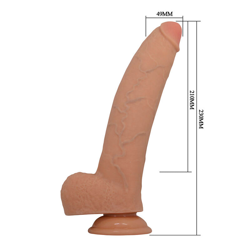 Gode Réaliste Flexible avec Ventouse Couleur Chair 23 cm - Pretty Love