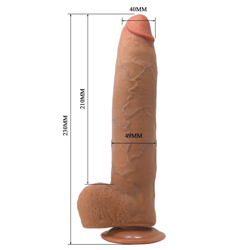 Gode Réaliste Flexible avec Ventouse 23 cm - Pretty Love