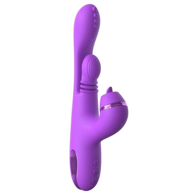 Vibromasseur Lapin Pulse Pro Vibe Violet 24,1 cm - Fantasy For Her