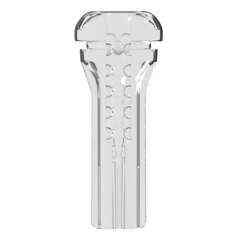 Masturbateur Transparent ViewTube Plus EZ-Grip 21 cm - PDX Elite
