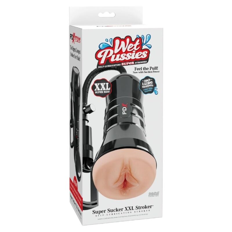 Masturbateur Vaginal XXL Super Succeur avec Aspiration 27,3 cm - PDX Extreme