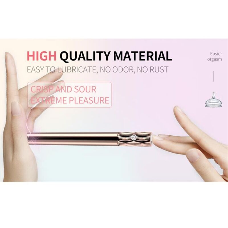 Vibromasseur Lapin Magic Stick Rose Rechargeable - Nalone