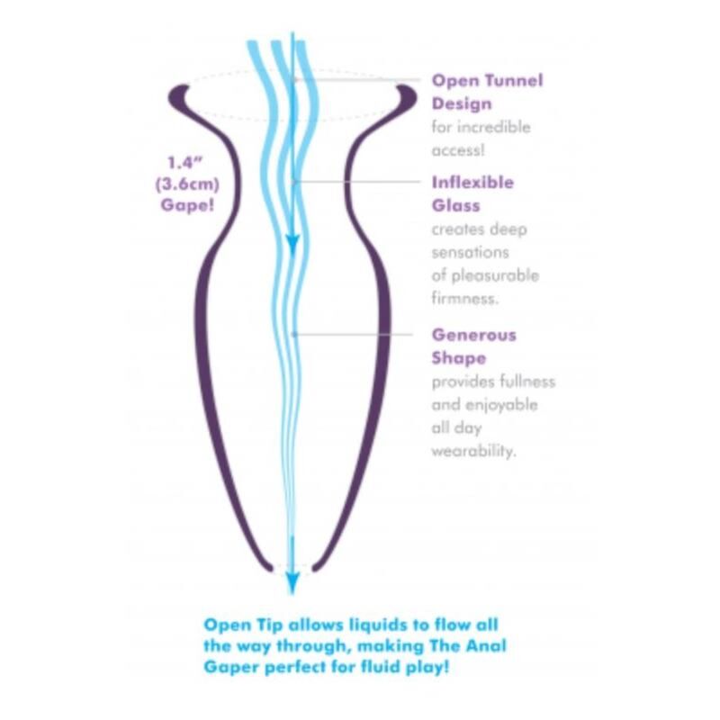 Plug Anal Tunnel Transparent Mega Gaper - Anal Fantasy Elite