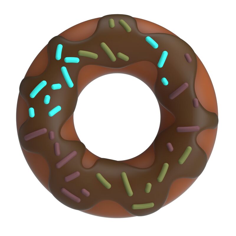 Anneau Pénis Super Donut Marron - Pretty Love