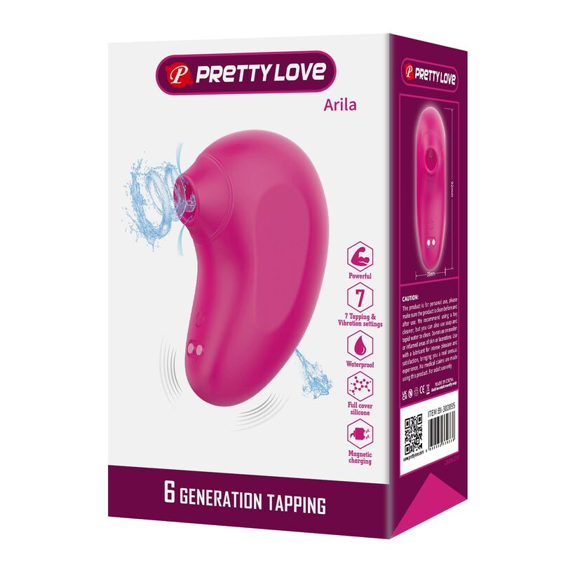 Stimulateur Clitoridien Arila Rechargeable Rose - Pretty Love