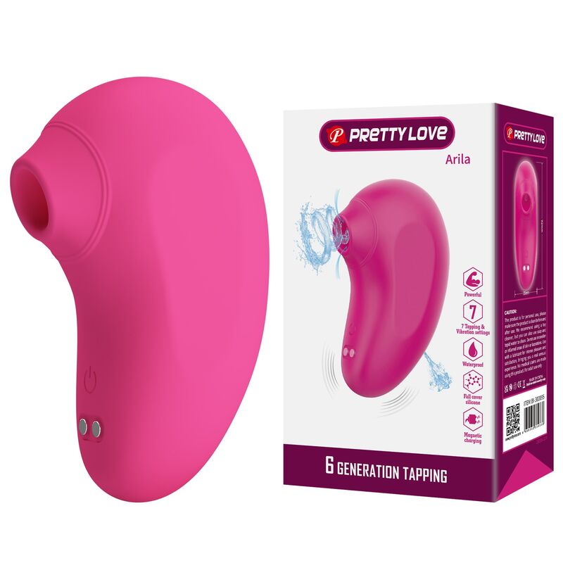 Stimulateur Clitoridien Arila Rechargeable Rose - Pretty Love