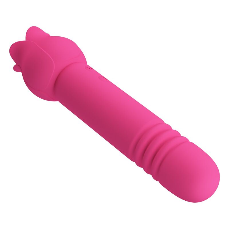 Vibromasseur Chaley Rechargeable Rose Stimulation Orale - Pretty Love